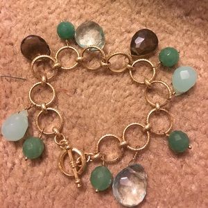 Stella & Dot gemstone bracelet